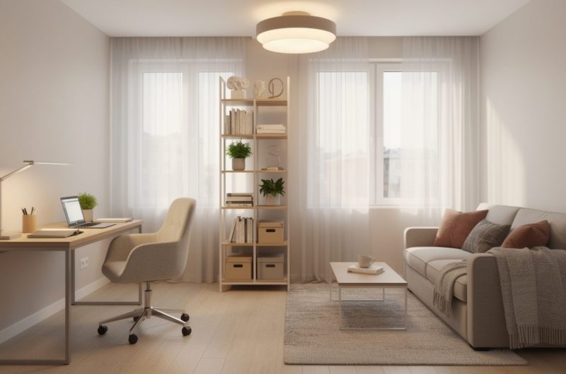 découvrez comment aménager un salon étudiant multifonctions en un seul espace optimisé, alliant confort, praticité et style pour répondre à tous vos besoins.